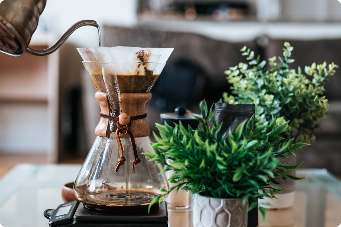 Preparando café perfecto con la V60