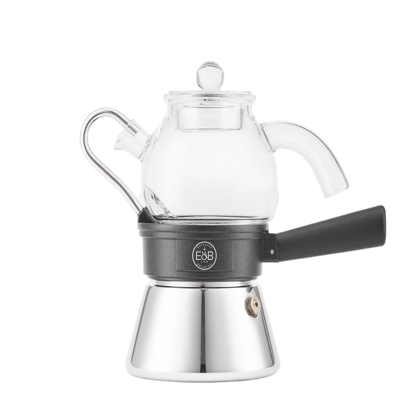 E&B Globe Moka Pot induccion