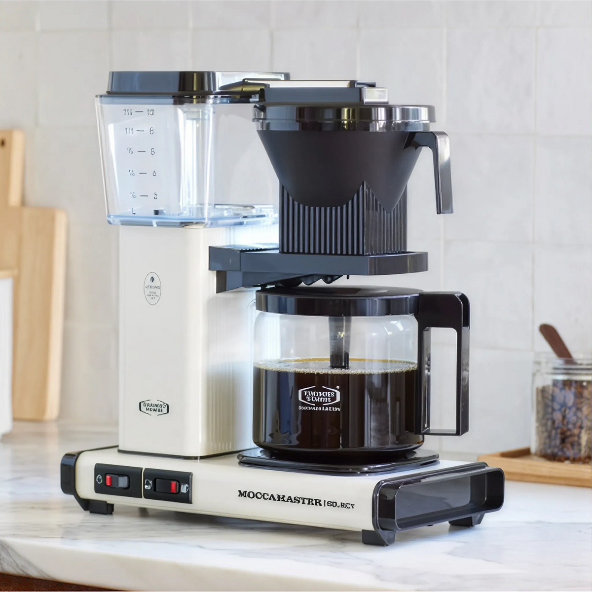 Moccamaster KBG Select blanco 2 · Blanco Roto