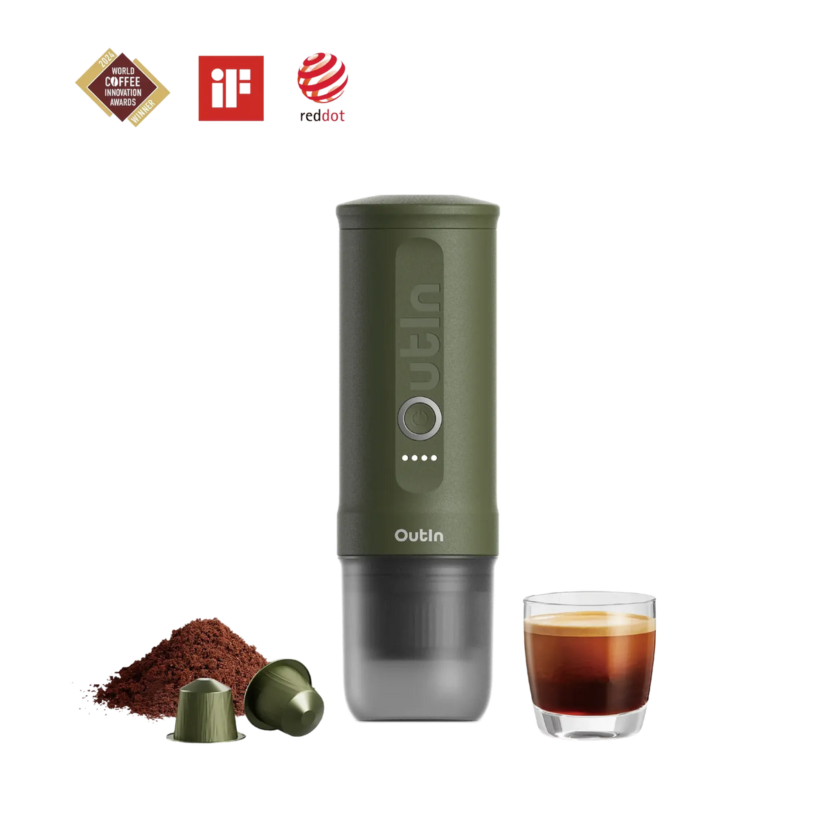 Outin Nano Cafetera Espresso Portátil