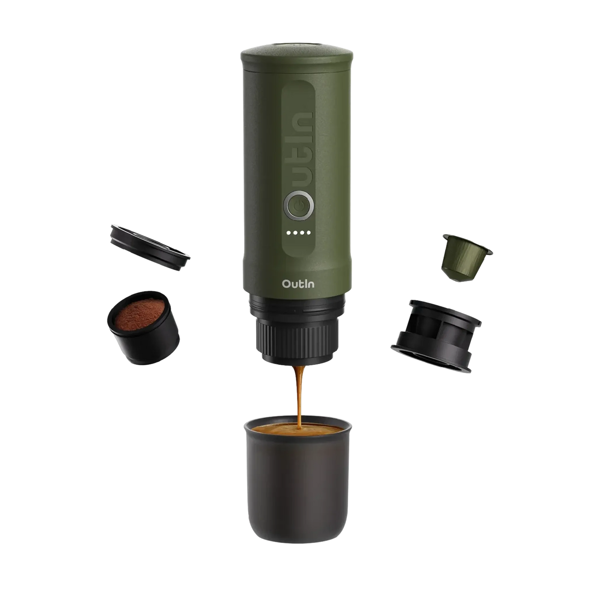 Outin Nano Cafetera Espresso Portátil