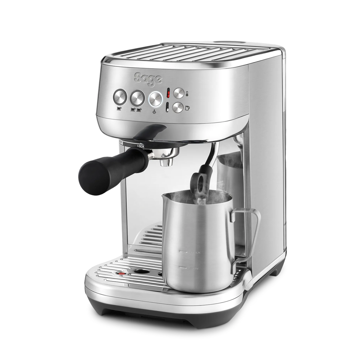 The Bambino Plus Sage · Inox 1