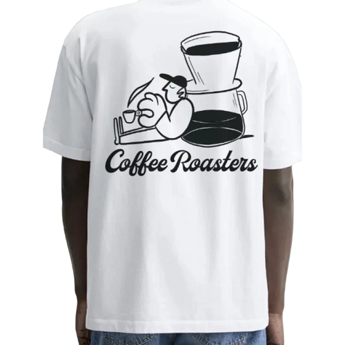 Camiseta Sensorial de algodón blanco, delantera