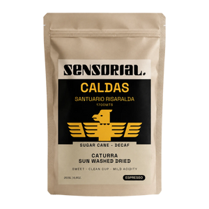 Decaffeinated coffee from Caldas / Washed