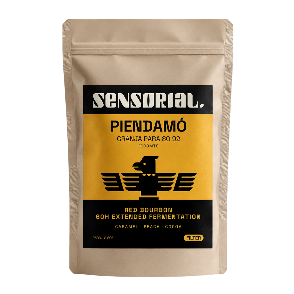 Coffee from Cauca Red Bourbon / 60 H Fermentation Washed