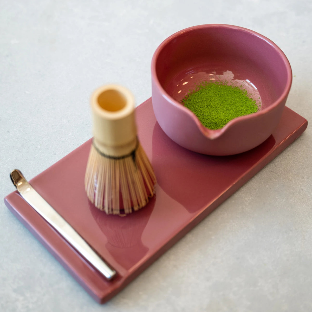 Fellow Matcha Set Rosa desierto