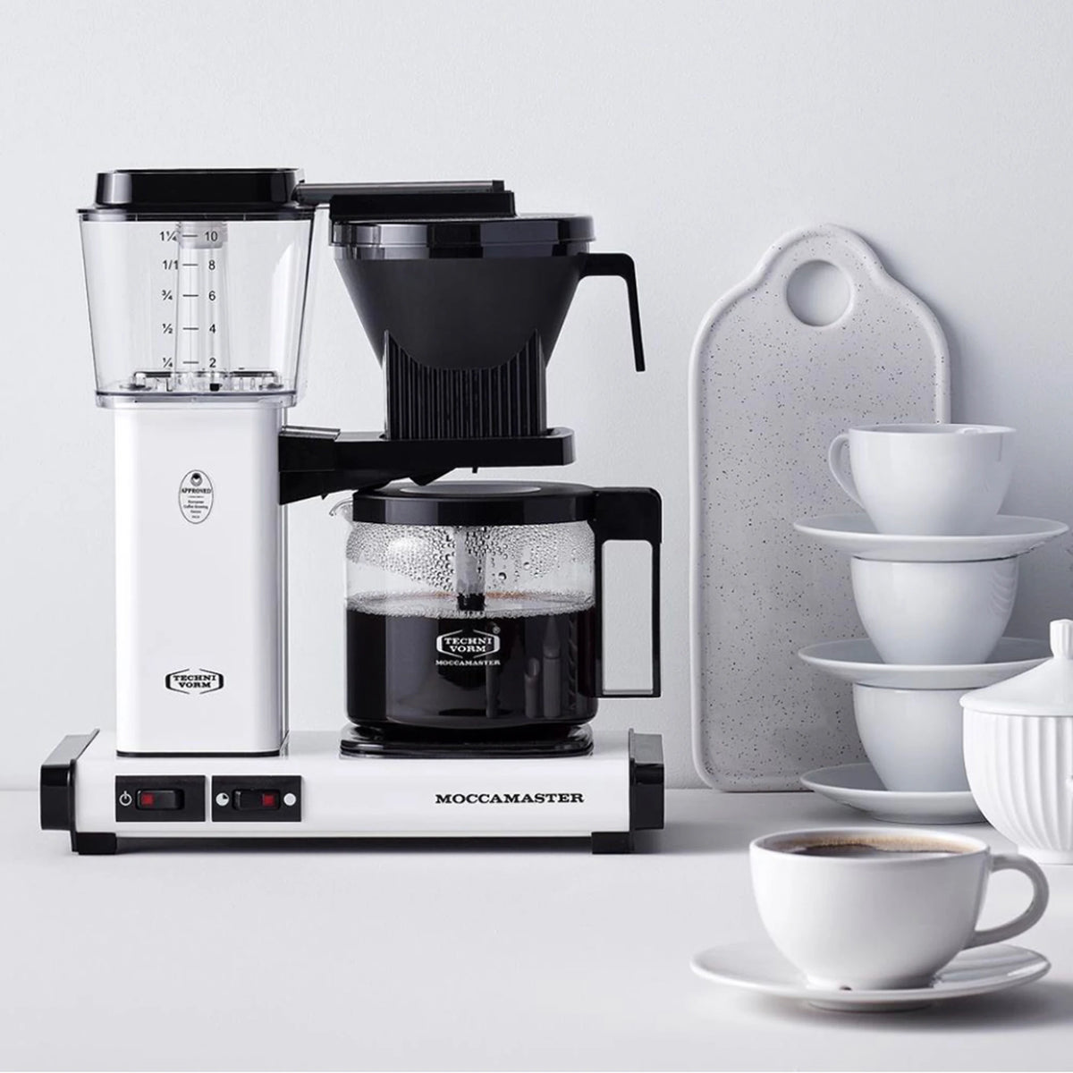 Moccamaster KBG Select Blanco mate