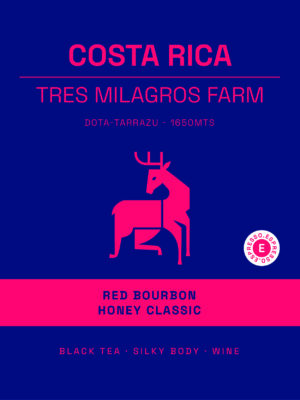 Costa Rica red bourbon black honey sensorial