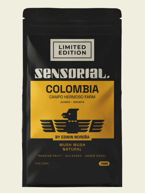 Café de Colombia, variedad wush wush, omniroasted - tostado para filtro y espresso