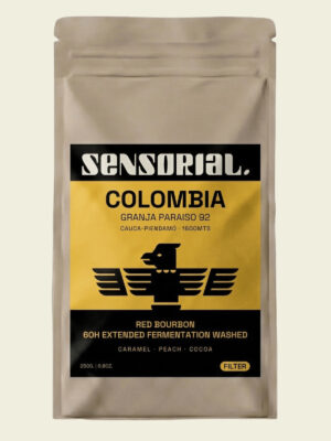 Café origen Colombia Red Bourbon / 60 H Fermentation Washed