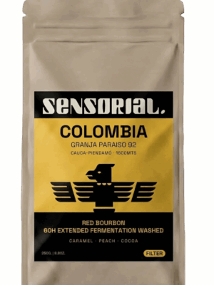 Café origen Colombia Red Bourbon / 60 H Fermentation Washed