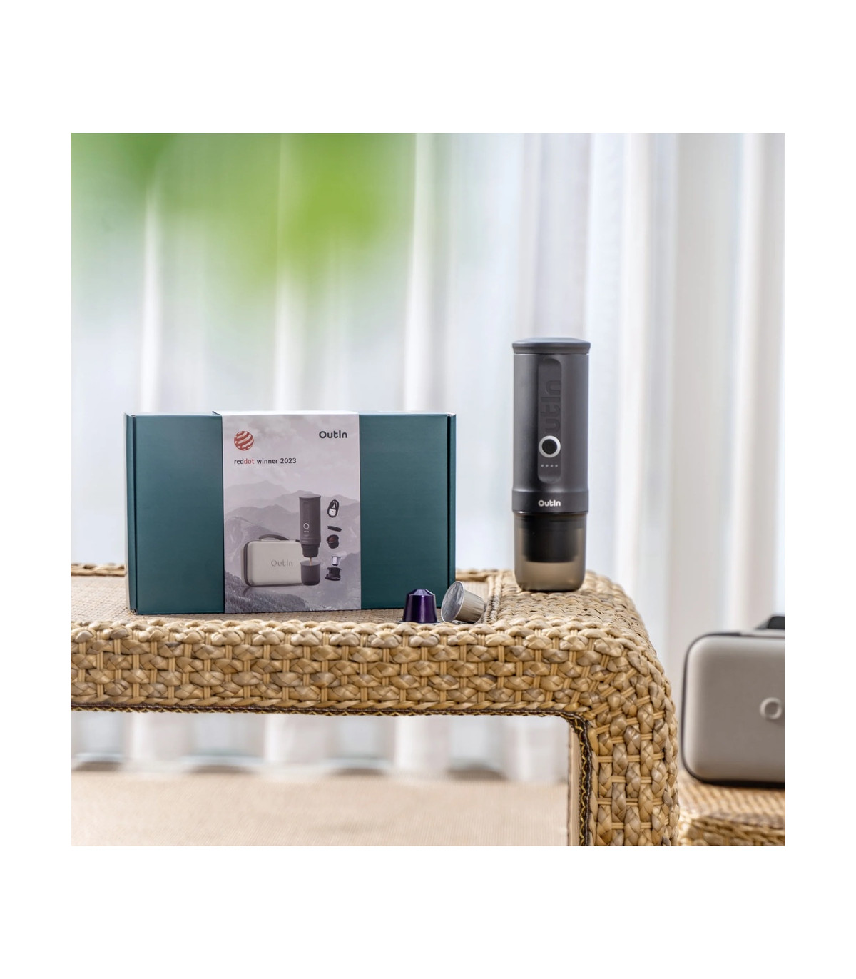 Outin Set de regalo Nano Espresso Gris Espacial - Imatge 7